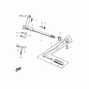 GEAR CHANGE MECHANISM