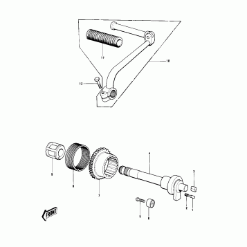 KICKSTARTER MECHANISM