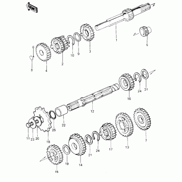 TRANSMISSION (KE100-A9/A10)