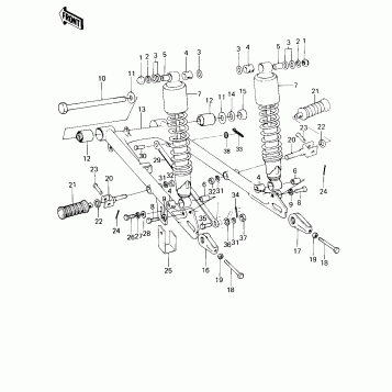 SWING ARM/SHOCK ABSORBERS