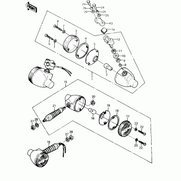 TURN SIGNALS (KE100-A10)