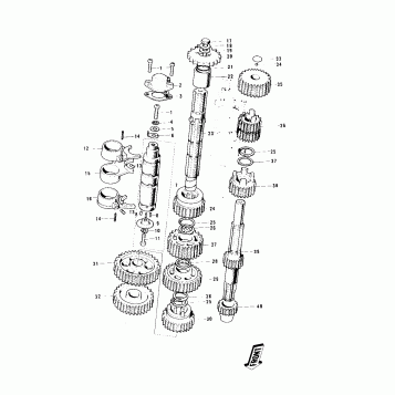 TRANSMISSION/CHANGE DRUM