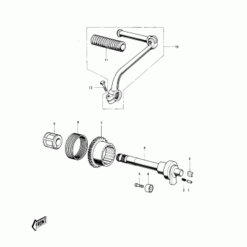 KICKSTARTER MECHANISM