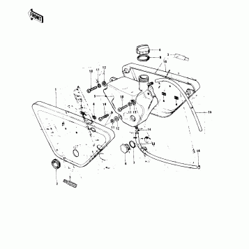 SIDE COVERS/OIL TANK