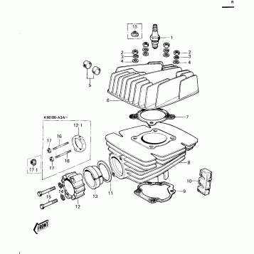 CYLINDER HEAD/CYLINDER