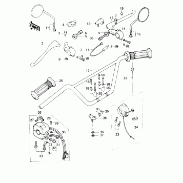 HANDLEBAR (KM100-A1~A4)