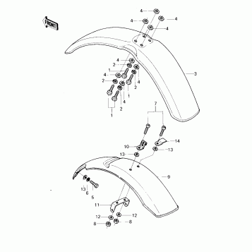 FENDERS (KM100-A6/A7)