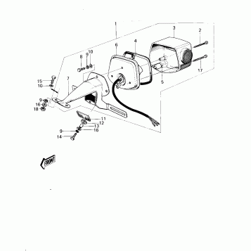 TAILLIGHT (KM100-A1~A4)
