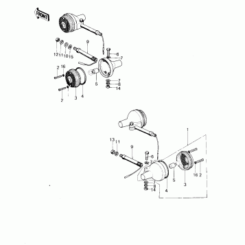 TURN SIGNALS (KM100-A1~A4)