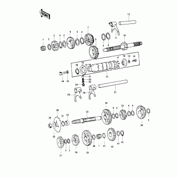 TRANSMISSION/CHANGE DRUM