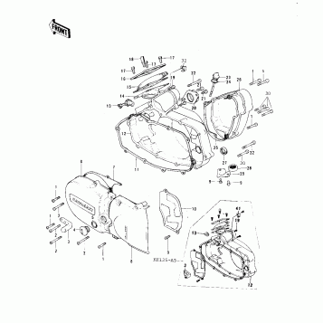 ENGINE COVERS ('76-'79)