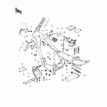 FRAME/FRAME FITTINGS ('76-'79)