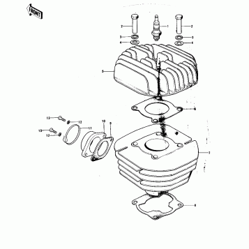 CYLINDER HEAD/CYLINDER