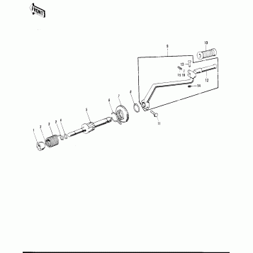 KICKSTARTER MECHANISM