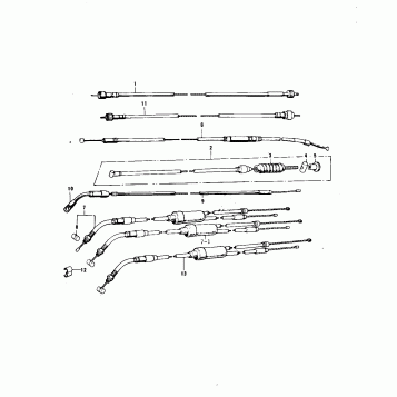 CABLES ('74-'75 F7-C/F6-D)
