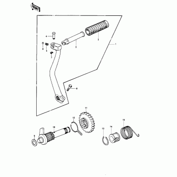 KICKSTARTER MECHANISM