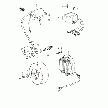 IGNITION/GENERATOR ('80 A1)