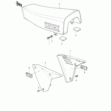 SEAT/SIDE COVERS ('80 A1)