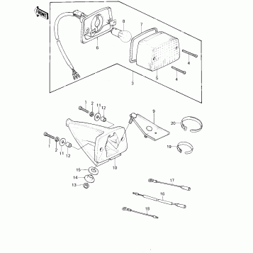TAILLIGHT/CHASSIS ELECTRICAL EQUIPMENT (
