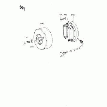 GENERATOR ('81-'82 A2/A3)