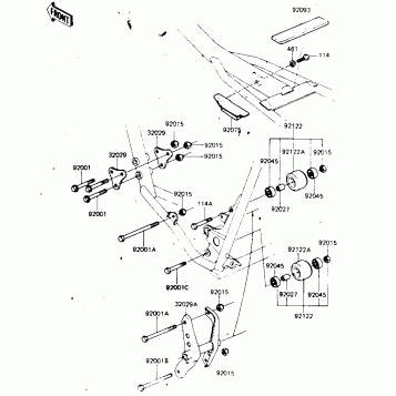 FRAME FITTINGS ('81-'82 A2/A3)