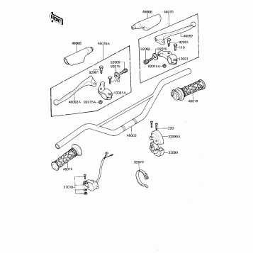 HANDLEBAR (KDX175-A2)