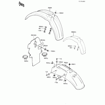 FENDERS ('81-'82 A2/A3)