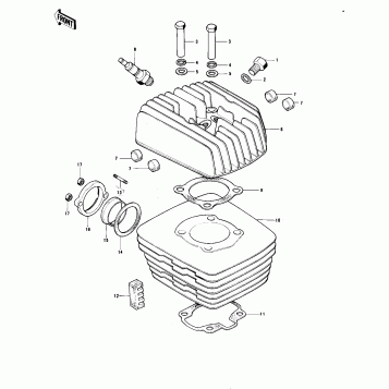 CYLINDER HEAD/CYLINDER