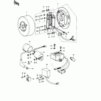 IGNITION/GENERATOR/REGULATOR