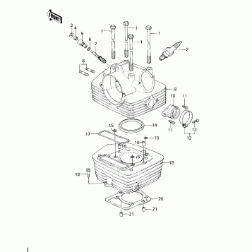CYLINDER HEAD/CYLINDER