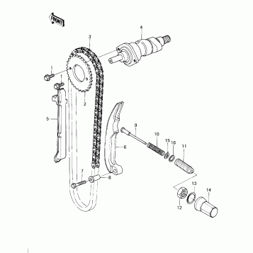 CAMSHAFT/CHAIN/TENSIONER