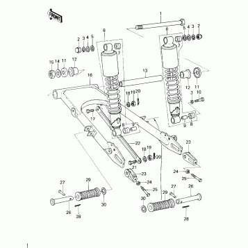 SWING ARM/SHOCK ABSORBERS