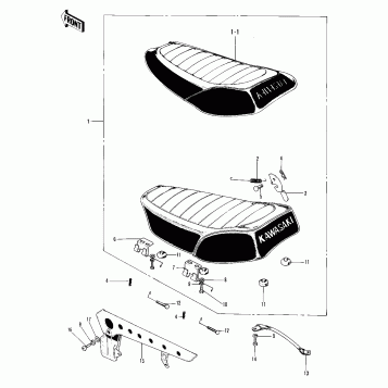 SEAT/CHAIN COVER