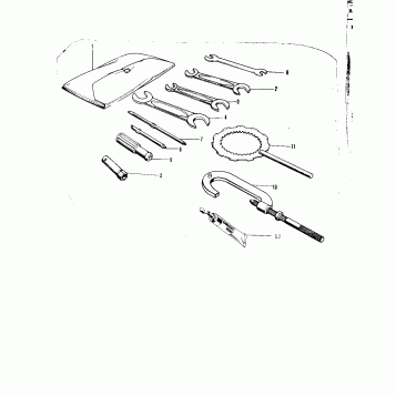 OWNER TOOLS/SPECIAL SERVICE TOOLS ('71 F