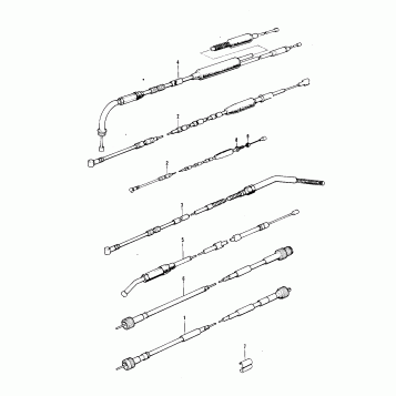 CABLES ('73-'75 F11/F11-A/F11-B)