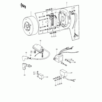 IGNITION/GENERATOR/REGULATOR