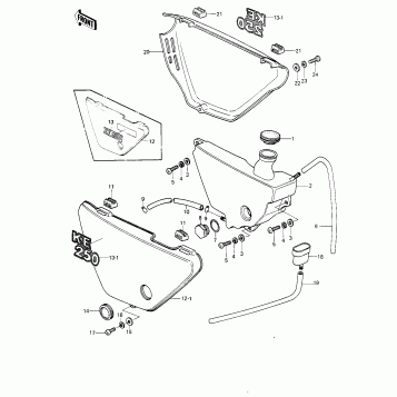 SIDE COVERS/OIL TANK