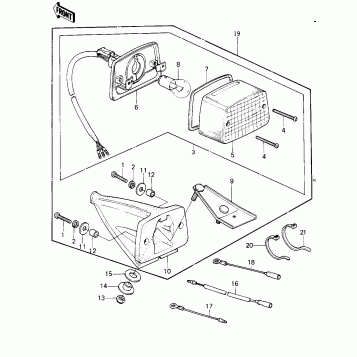 TAILLIGHT/CHASSIS ELECTRICAL EQUIPMENT