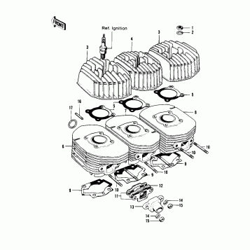 CYLINDER HEADS/CYLINDERS
