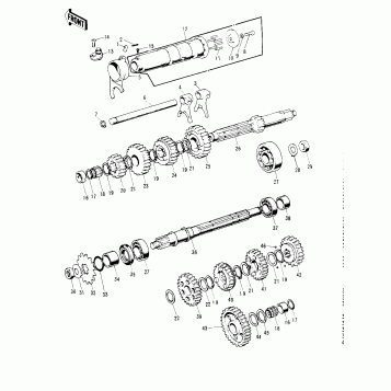 TRANSMISSION/CHANGE DRUM