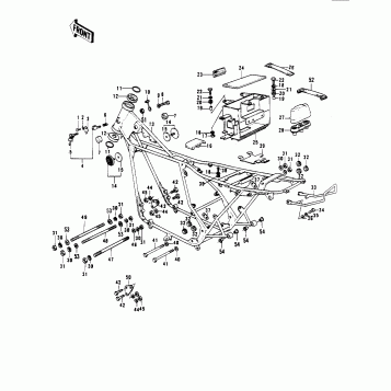 FRAME/FRAME FITTINGS (S1-B/C,KH250-A5)