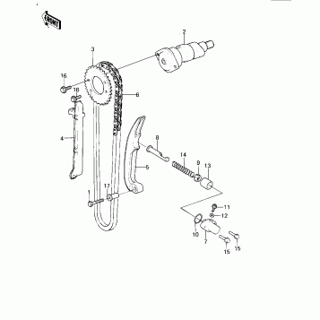 CAMSHAFT/CHAIN/TENSIONER