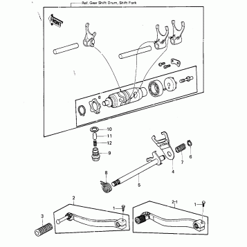 GEAR CHANGE MECHANISM