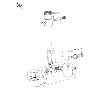 CRANKSHAFT/PISTON (74-76)