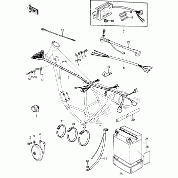 CHASSIS ELECTRICAL EQUIPMENT ('80 D1)