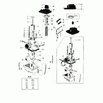 CARBURETOR VM22SC, VM28SC