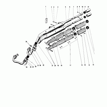 MUFFLER A1SS SEPARATE TYPE