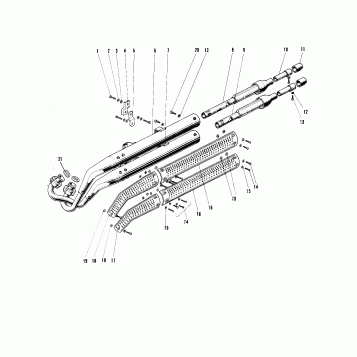 MUFFLER/SPARK ARRESTER A1SS, A7SS