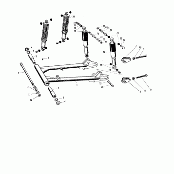 SWING ARM/SHOCK ABSORBERS A1-A7SS