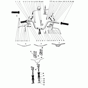 HANDLEBAR A1/SS, A7/SS